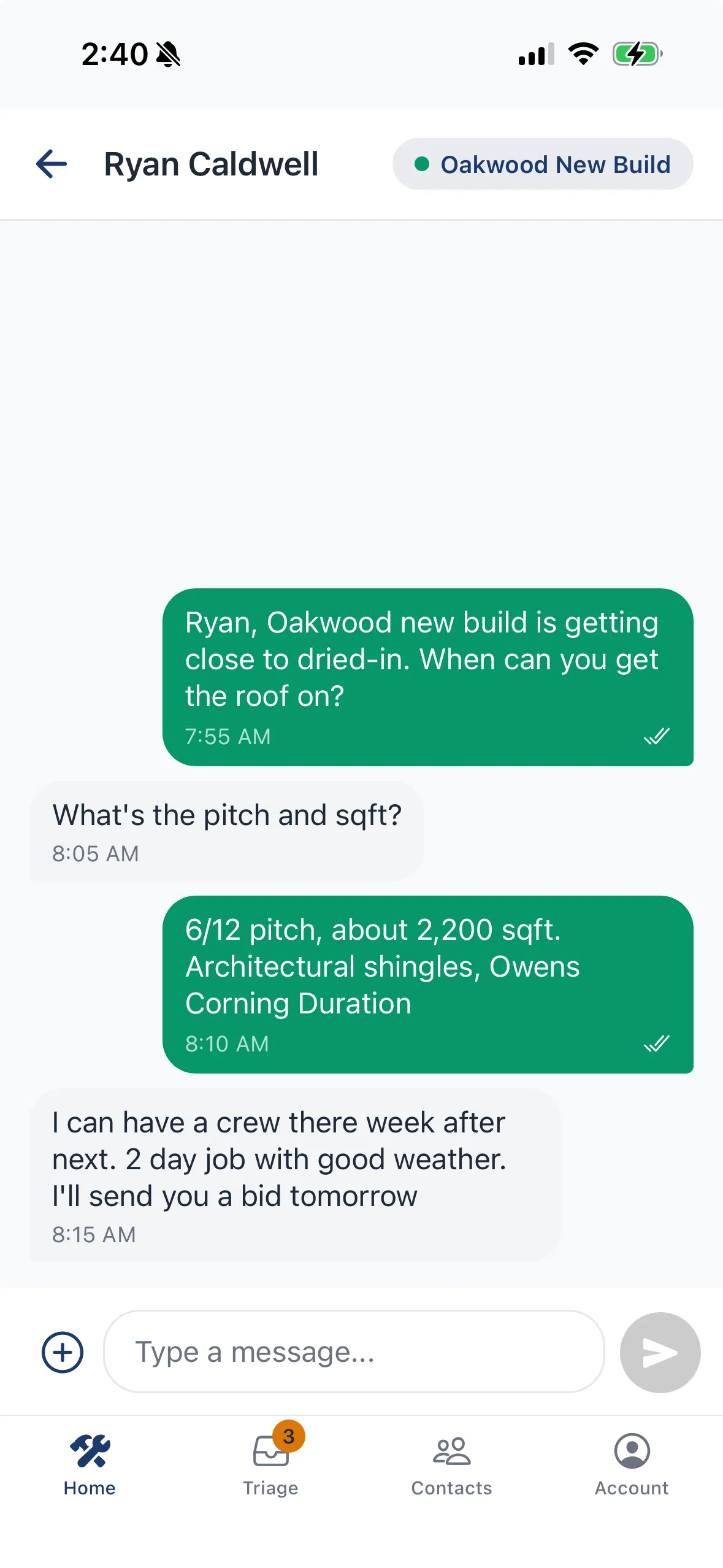 ConvoCrate app — Text through your business number